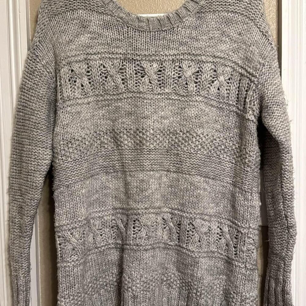 American Eagle Cable Knit Oversized Small Sweater